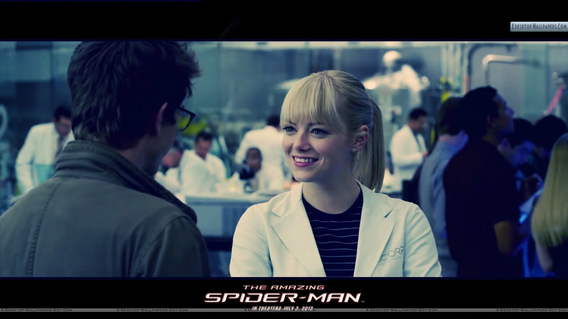 Emma Stone In Amazing Spiderman Hd - HD Wallpaper 