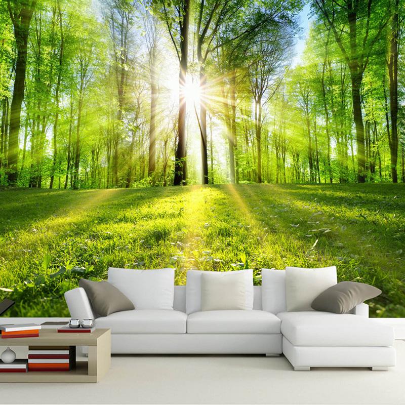 Nature Wall Painting - HD Wallpaper 