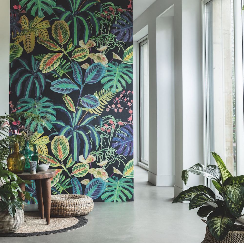 Caselio Jungle Tropicwall Wall Mural - Papier Peint Panoramique Foret - HD Wallpaper 