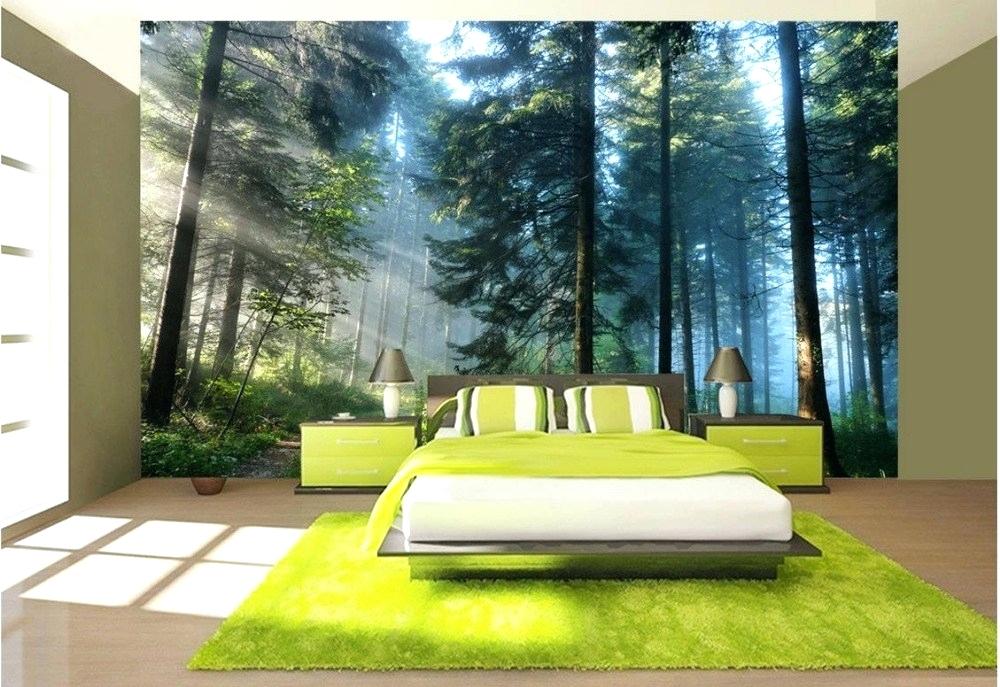 Forest Wallpaper For Walls Latest Wallpaper For Bedroom - HD Wallpaper 