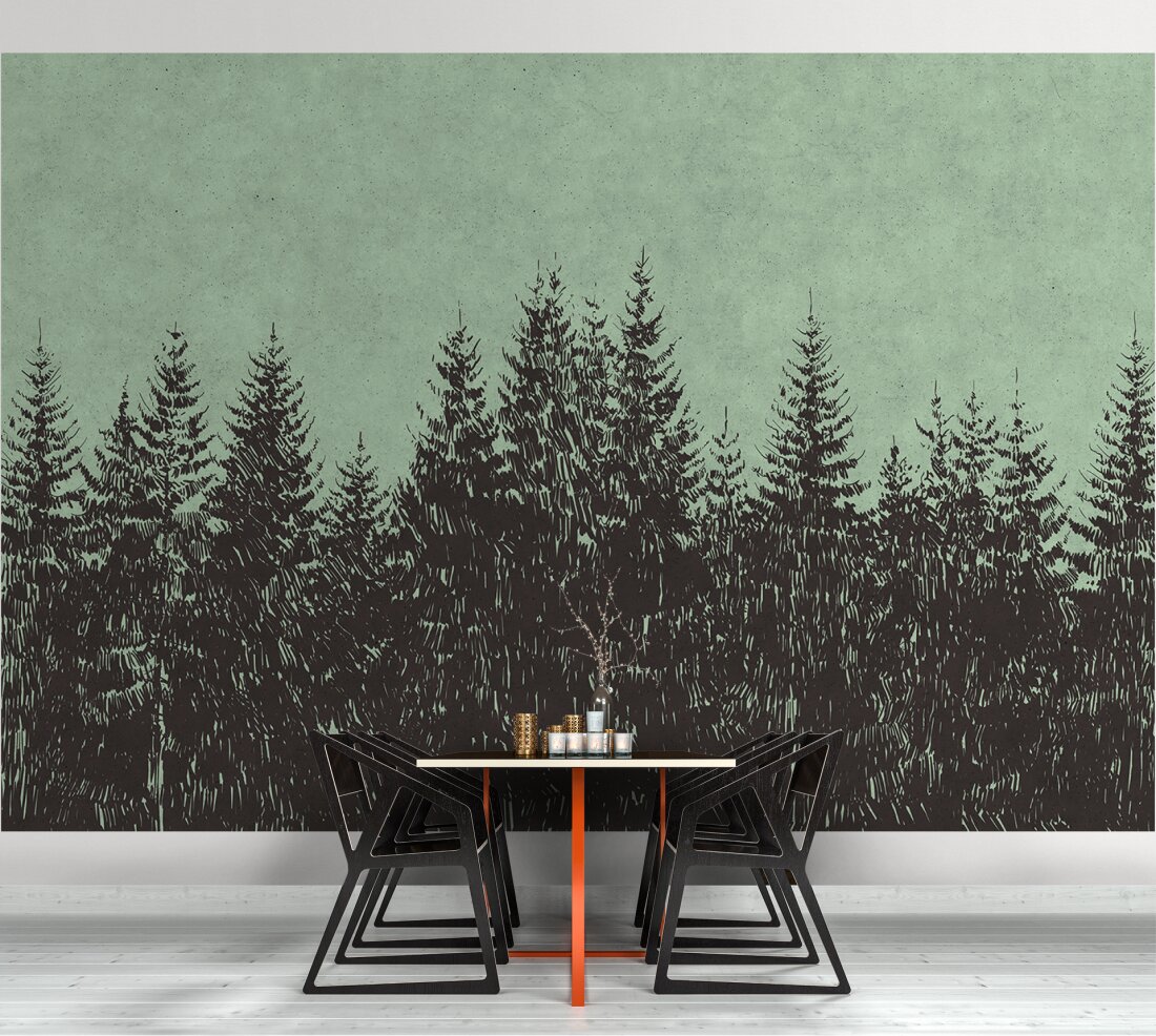 Kathrin Und Mark Patel Photo Wallpaper Black Forest - Tapete Badezimmer Fische - HD Wallpaper 