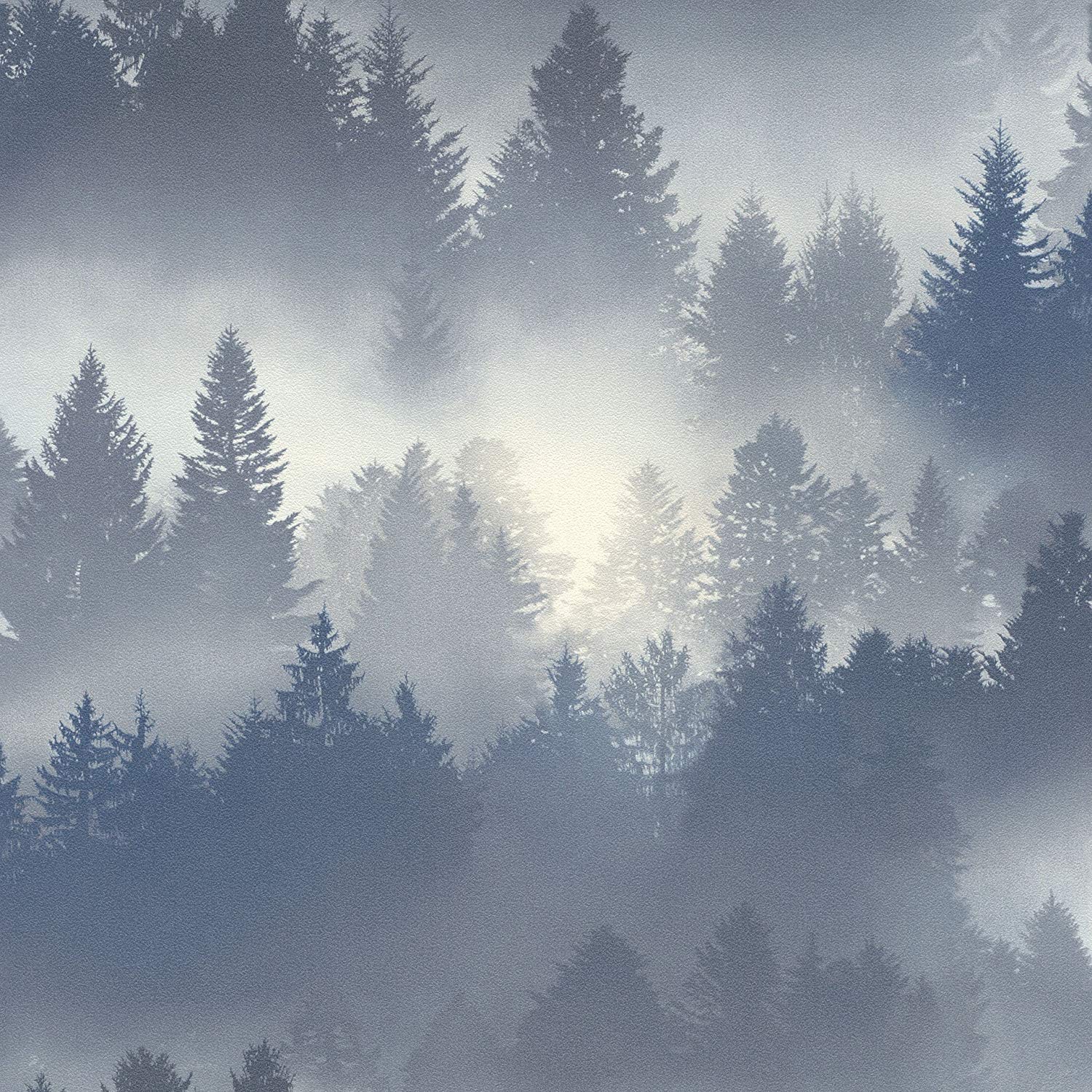 Misty Forest - HD Wallpaper 