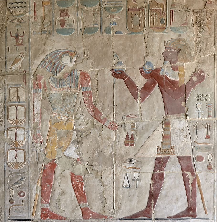 Egypt, Luxor, Mortuary Temple Of Hatshepsut Art, Relief, - Diabetes Ancient Egypt - HD Wallpaper 