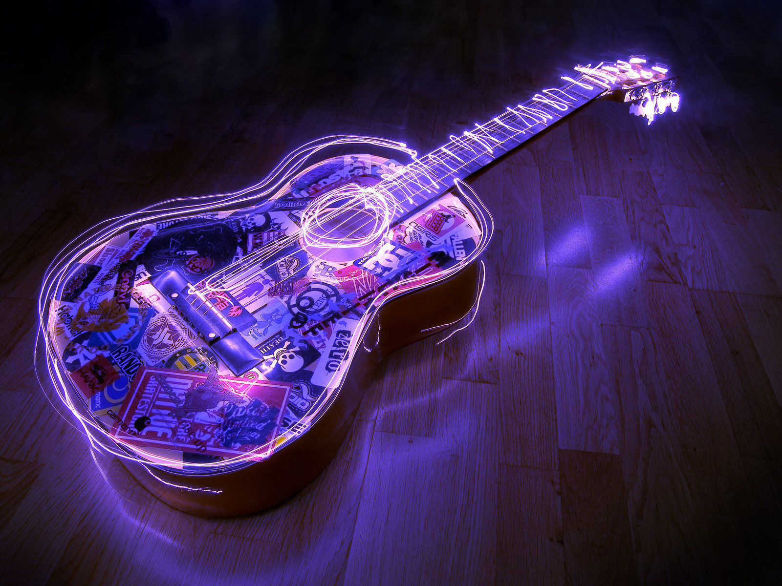Guitar Hd Wallpaper For Laptop - HD Wallpaper 