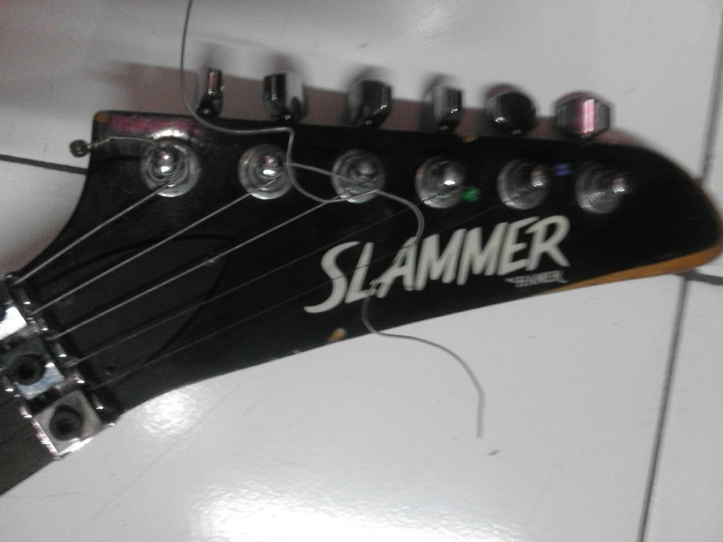 Gitar Listrik Slamer Hammer Tua Berwibawa Sound Dan - Electric Guitar - HD Wallpaper 