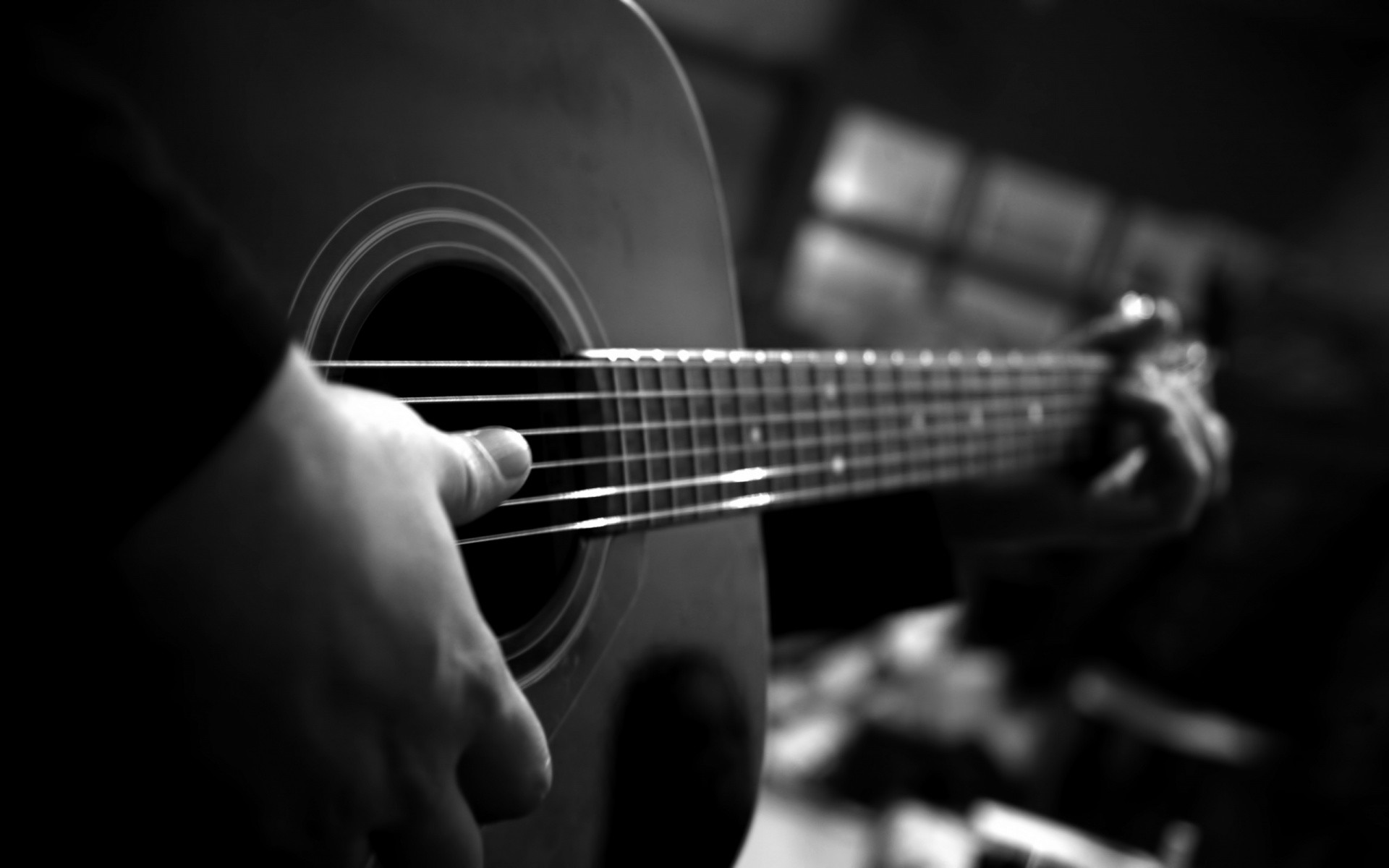 Black Acoustic Guitar Wallpaper 
 Data-src /w/full/f/f/6/89280 - Guitar Hd - HD Wallpaper 