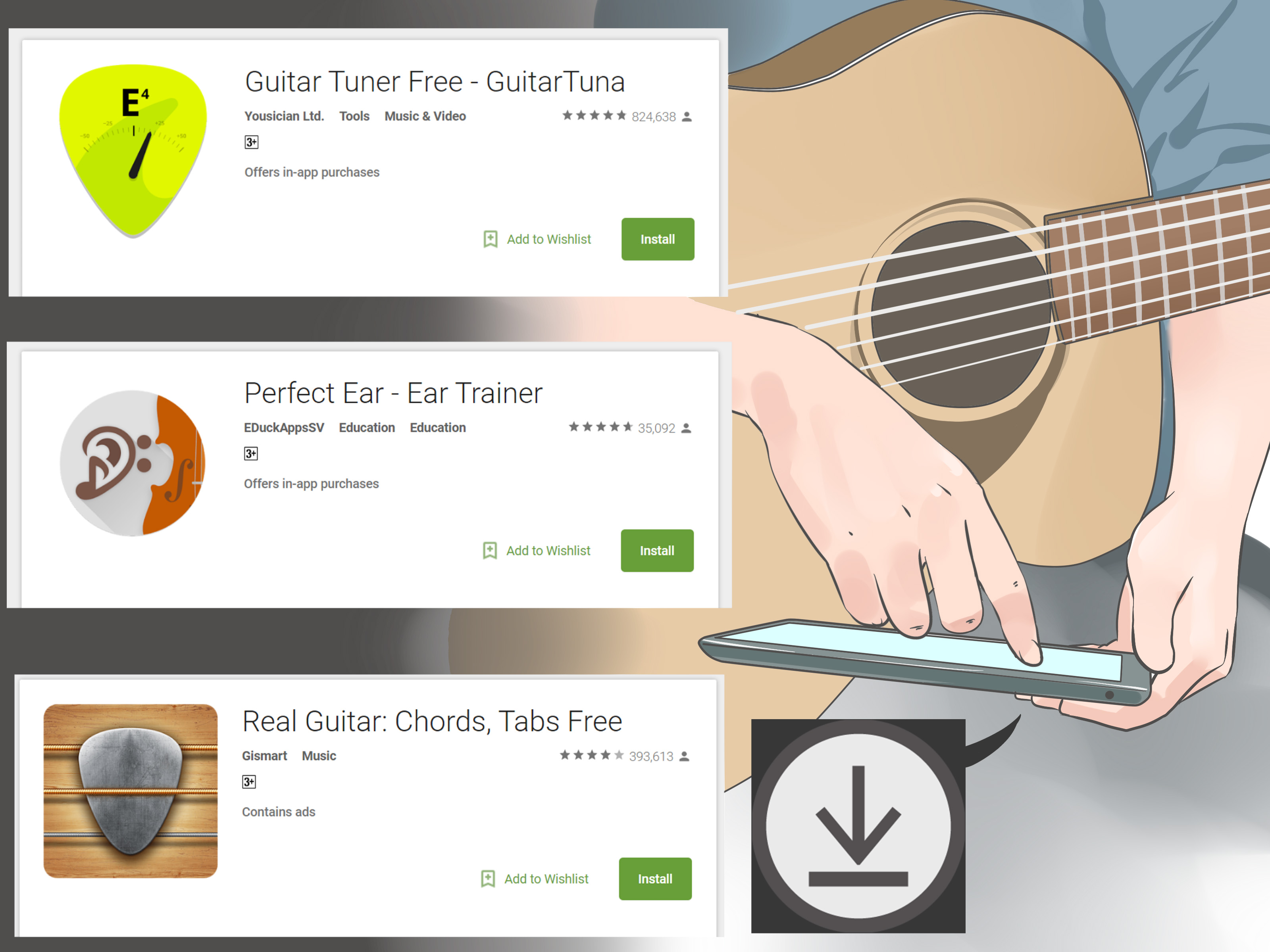 Image Titled Rapidly Learn To Play The Acoustic Guitar - Learn To Play Acoustic Guitar - HD Wallpaper 