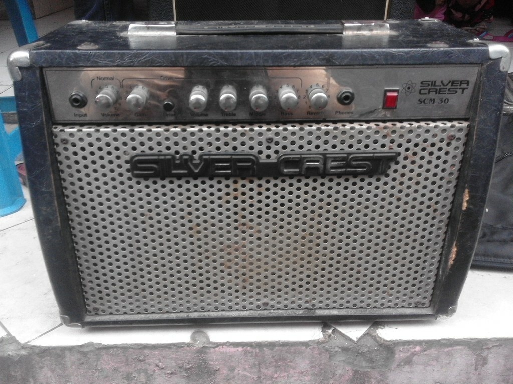 Ampli Gitar Keren Silver Cres Scm 30 Reverb - Star Of The Sea Painted Church - HD Wallpaper 