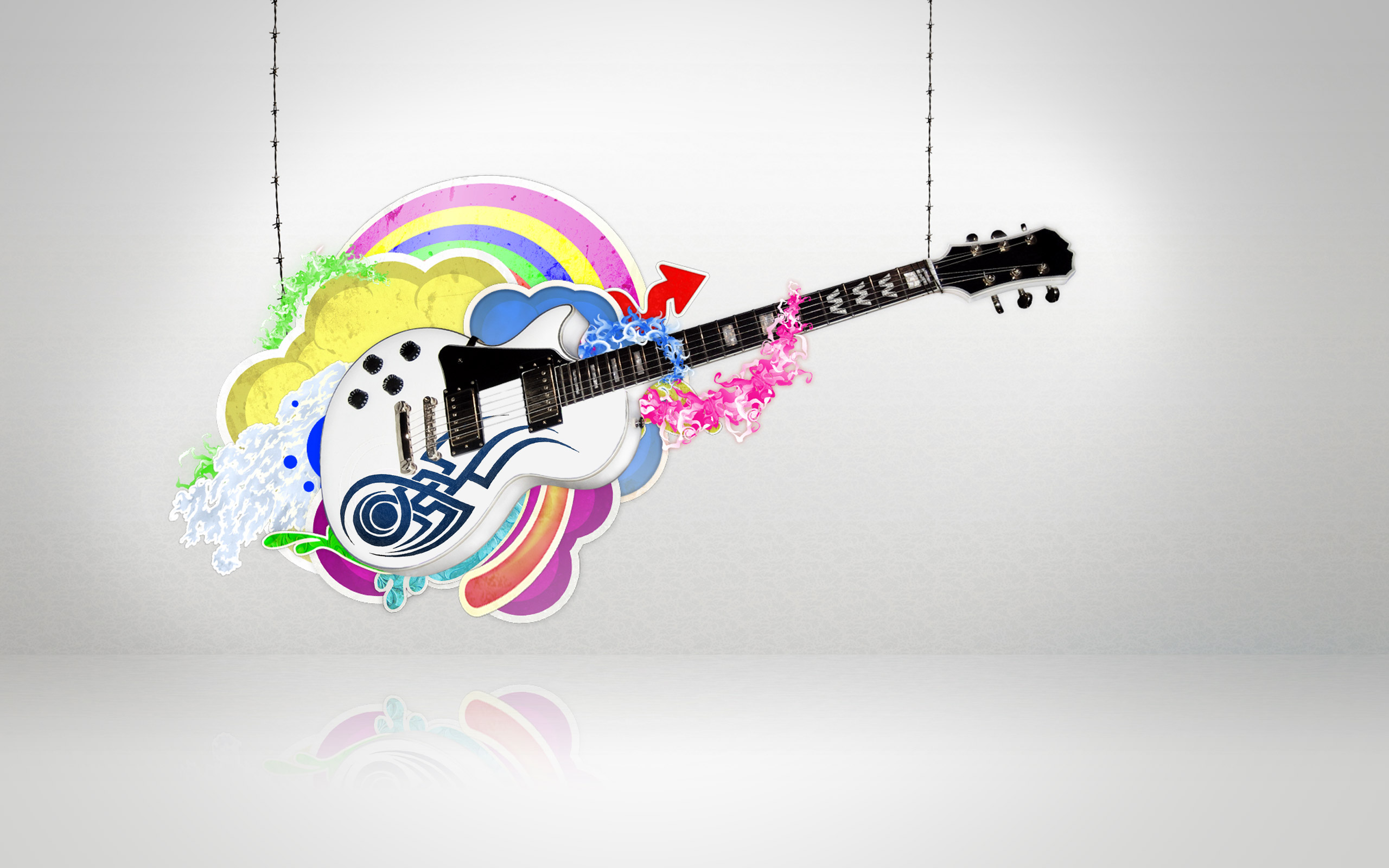 High Resolution Electric Guitar Background - HD Wallpaper 