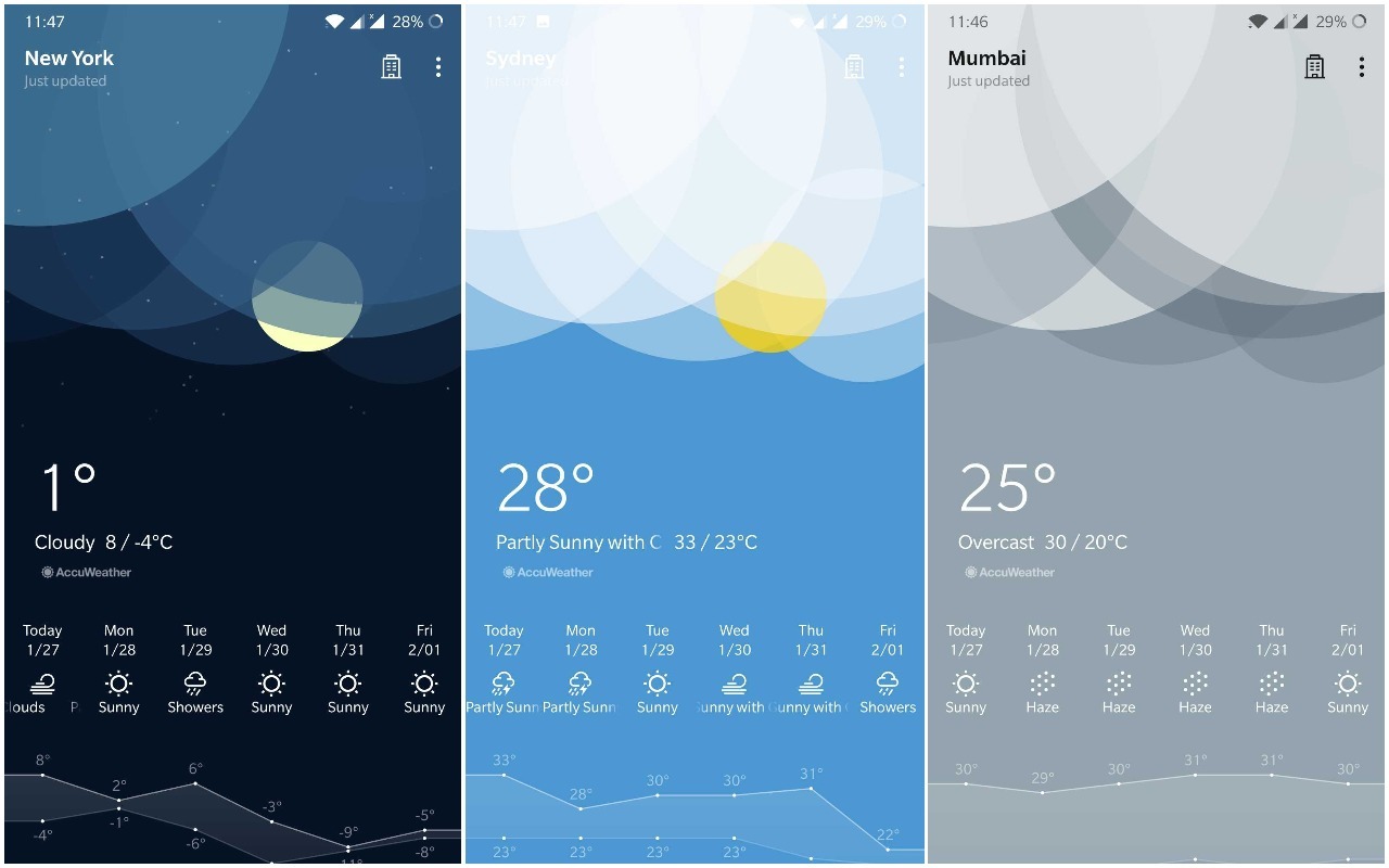 Oneplus Weather App - HD Wallpaper 