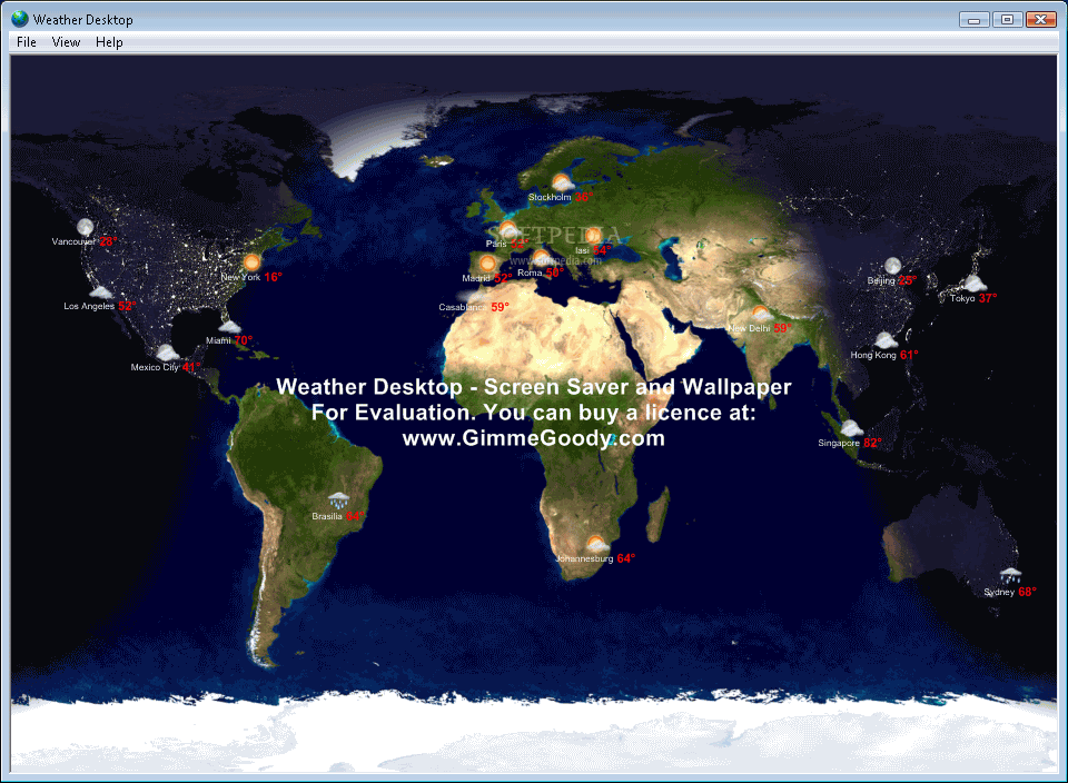 Desktop Radar Weather Wallpaper - Map - HD Wallpaper 