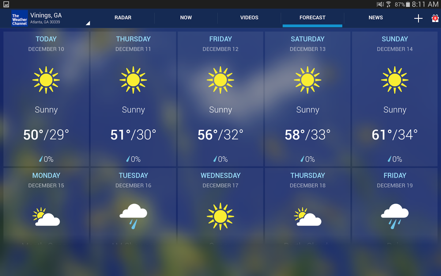 Ücretsiz Hava Durumu Uygulamaları - What's The Weather This Week - HD Wallpaper 