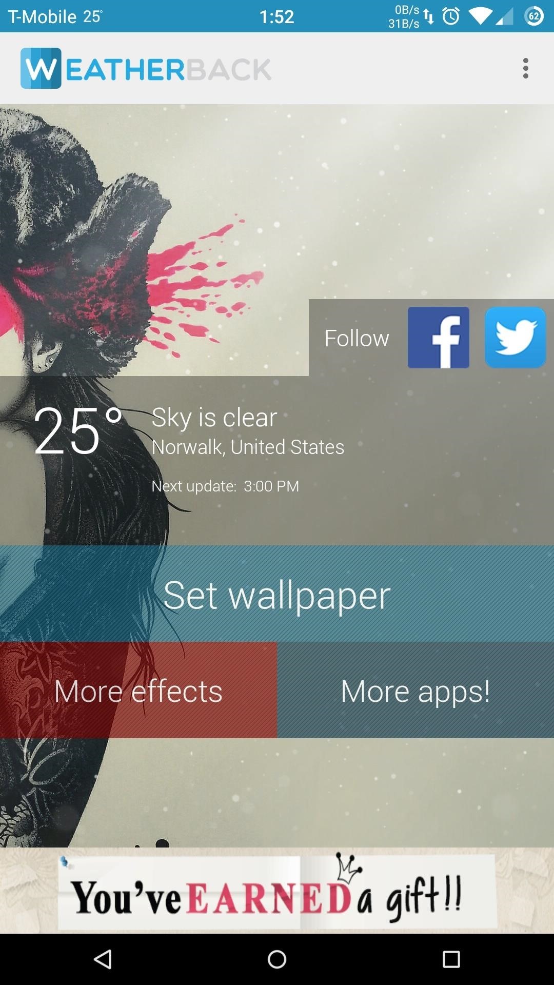 Get Real-time Effects That Describe The Weather Outside - Mobile Phone - HD Wallpaper 