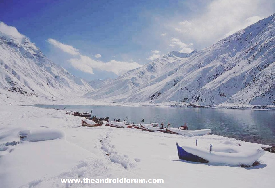 Naran Kaghan Route Map - Saif Ul Malook Winter - HD Wallpaper 