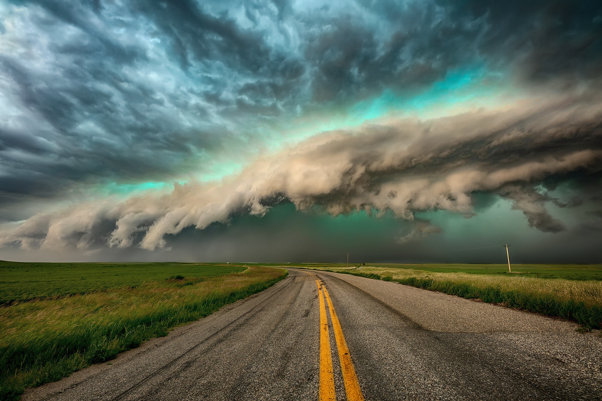 Storm Landscape - HD Wallpaper 