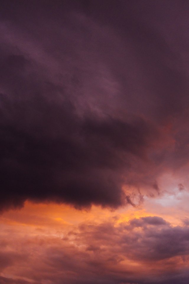Clouds, Sky, Nature, Wild, Wander, Wanderlust, Weather - Afterglow - HD Wallpaper 
