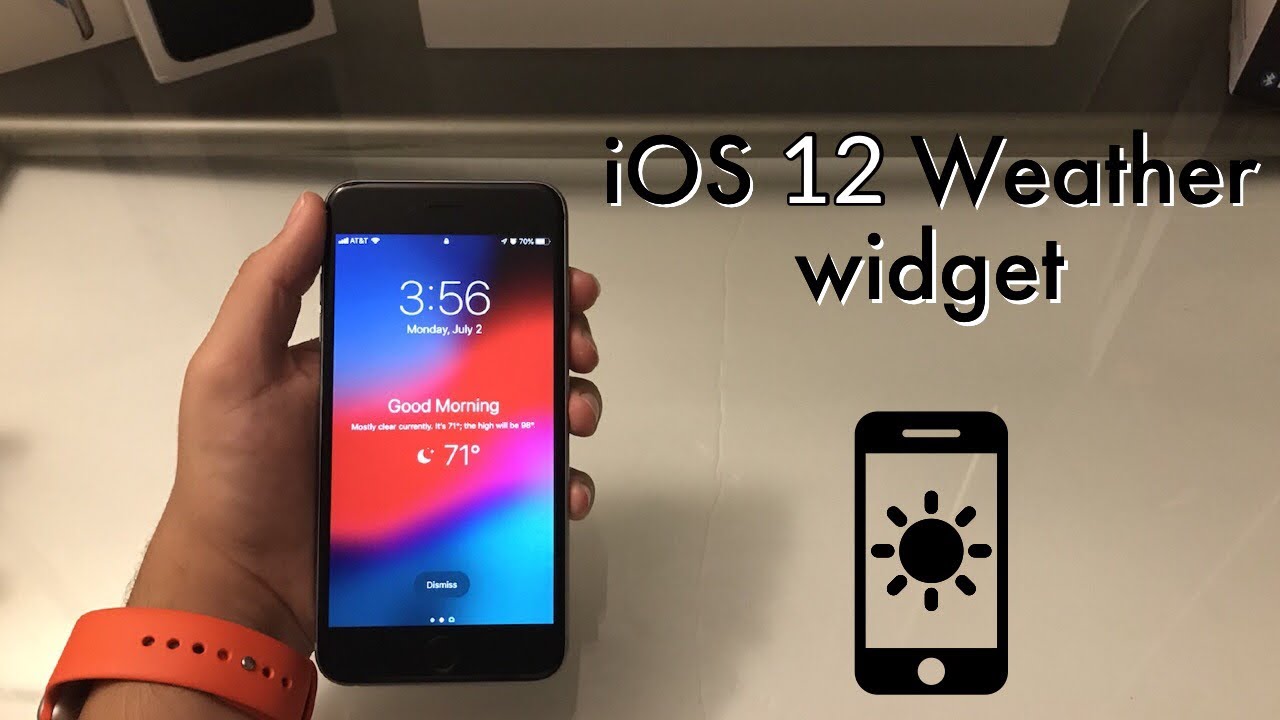 Weather Lock Screen Iphone - 1280x720 Wallpaper - teahub.io