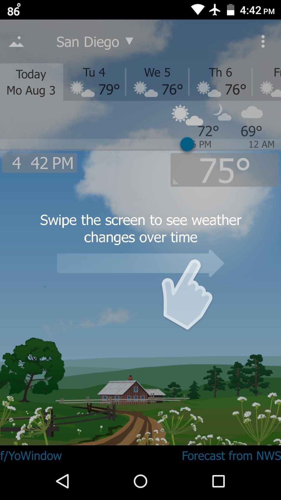 What Makes This Weather App Even More Unique Is The - Sign Up Screen Android - HD Wallpaper 