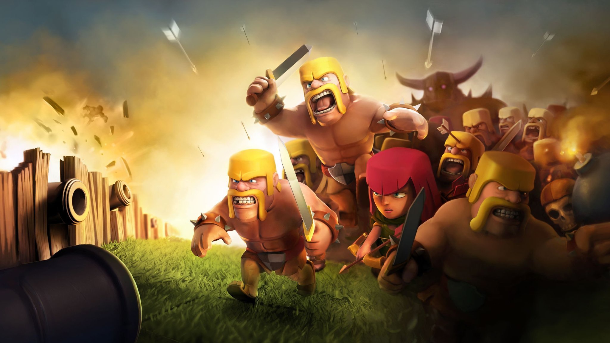 Clash Of Clans 4k - HD Wallpaper 