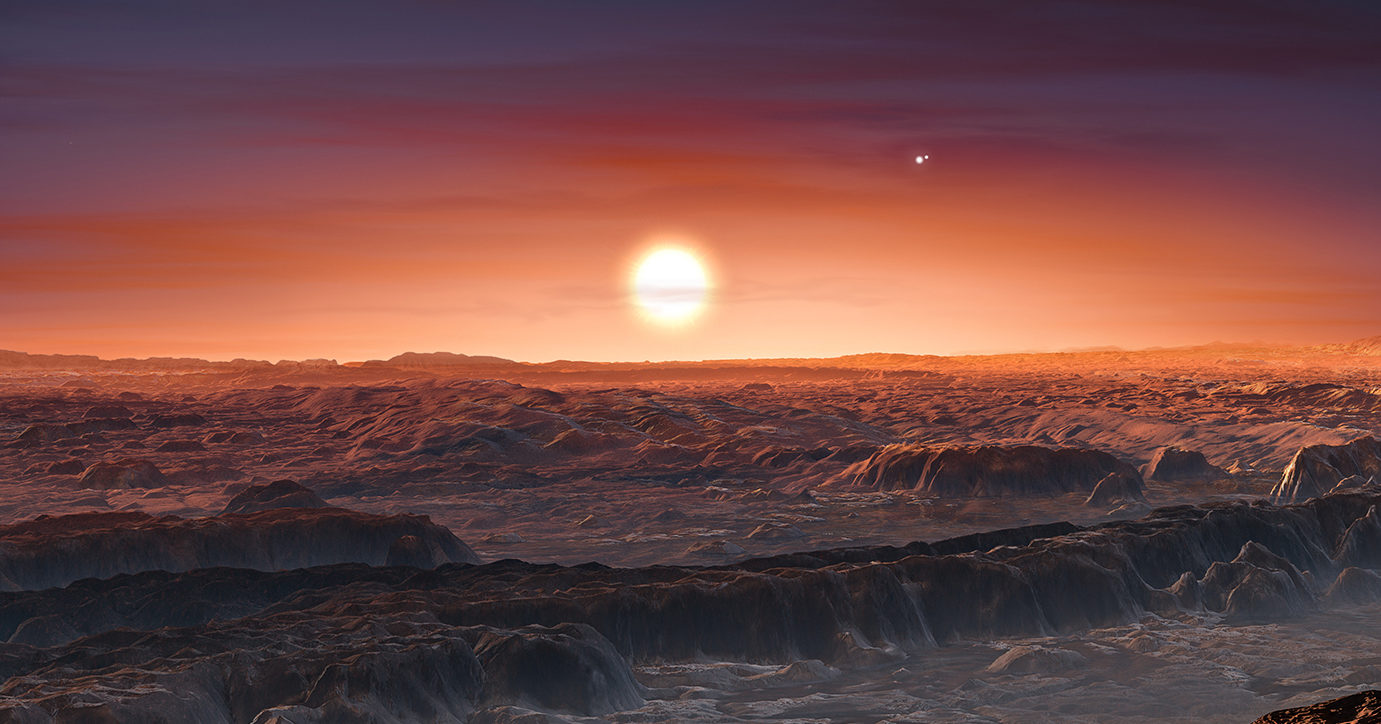 Eso1629a E1472166793115 0 - Proxima Centauri B Sky - HD Wallpaper 