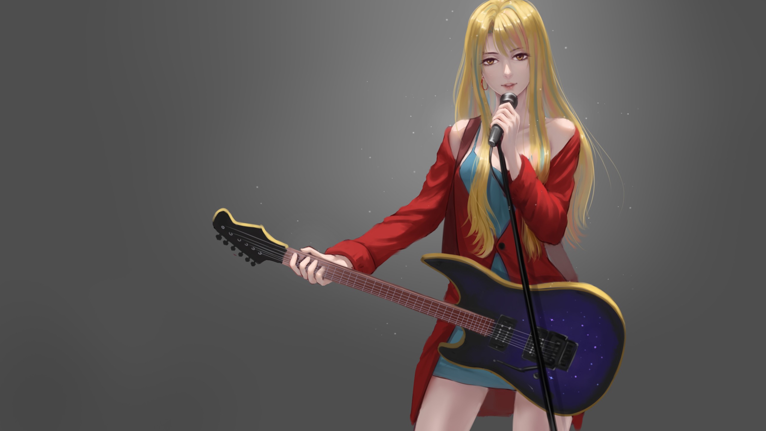 Chicas Con Guitarra Electrica - HD Wallpaper 
