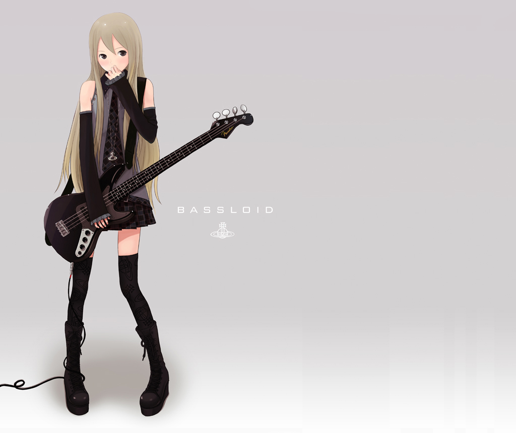 Guitar Anime Girl - Cute Girl With Guitar - 1024x860 Wallpaper 