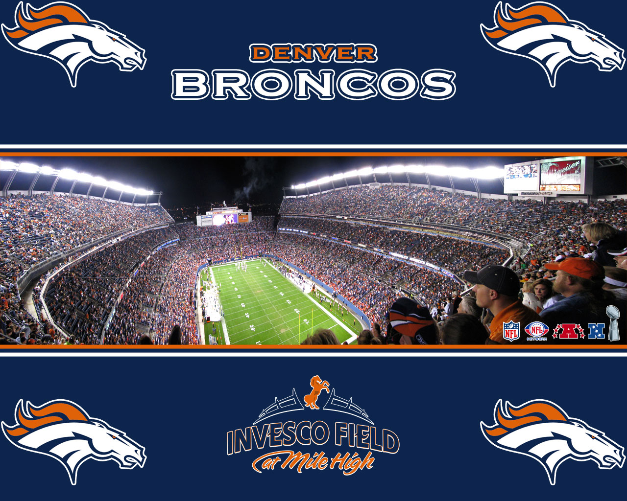 Denver Broncos Wallpaper Hd - Denver Broncos - HD Wallpaper 