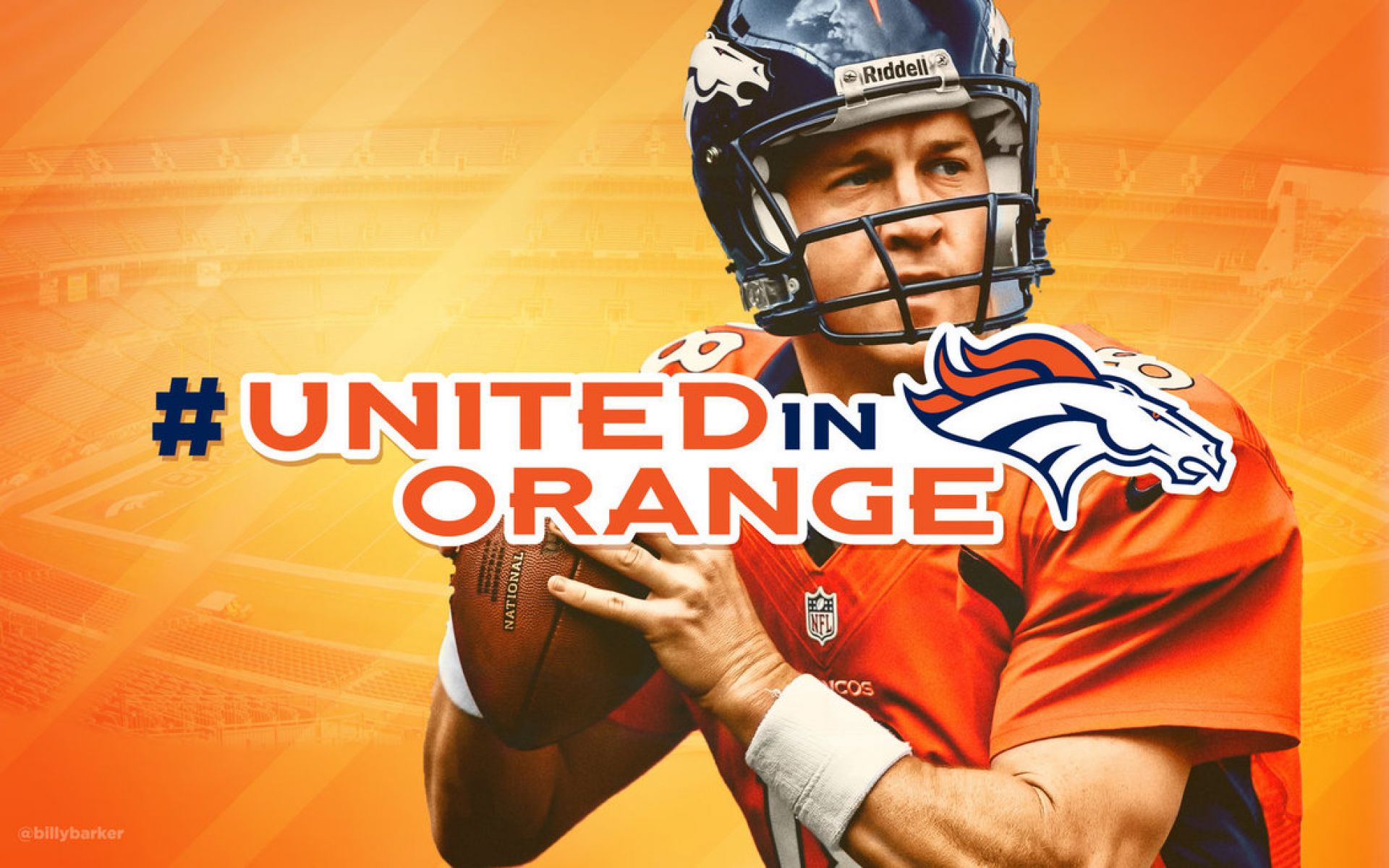 Peyton Manning Broncos Wallpaper - Peyton Manning Broncos Wallpaper 2014 - HD Wallpaper 