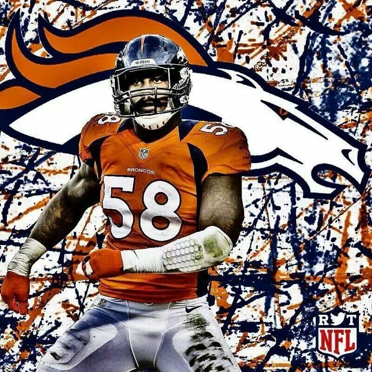 Von Miller Broncos Backgrounds - HD Wallpaper 