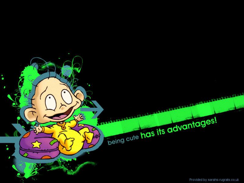 Rugrats Sarah Kimi Happy - HD Wallpaper 