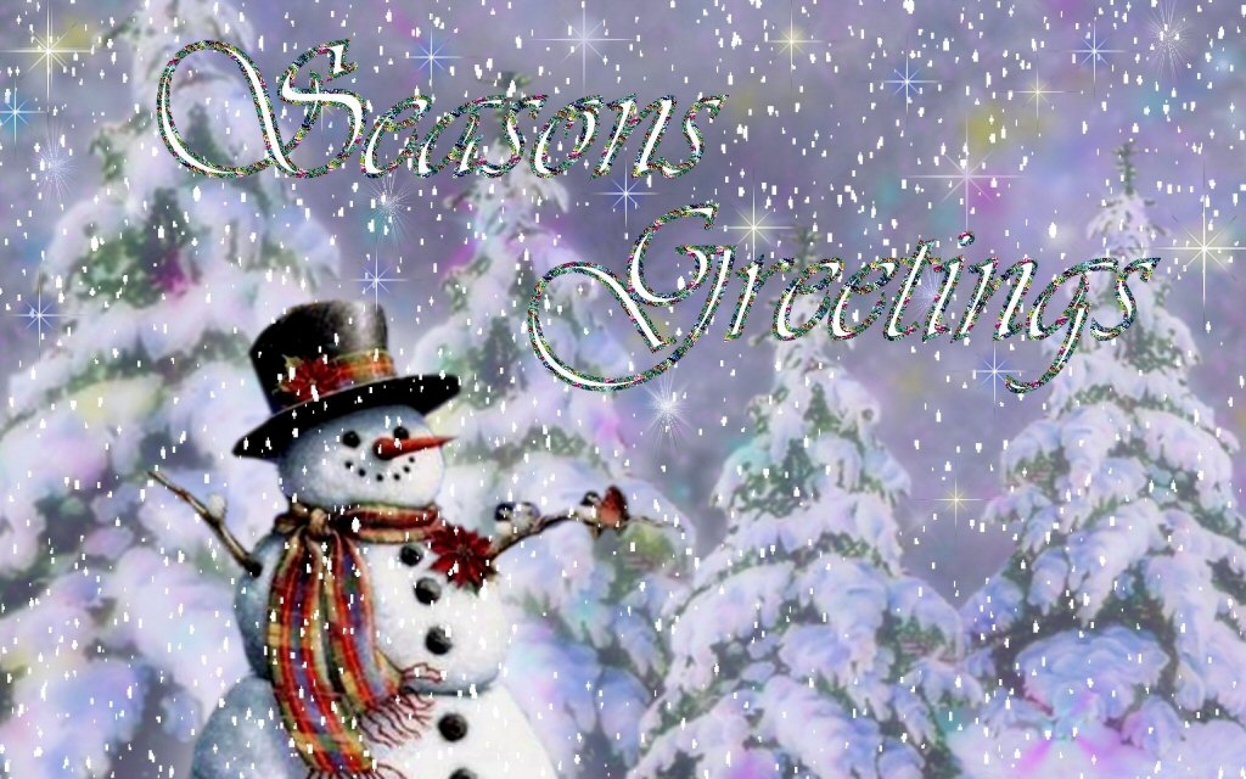 Winter Holiday Wallpaper - HD Wallpaper 