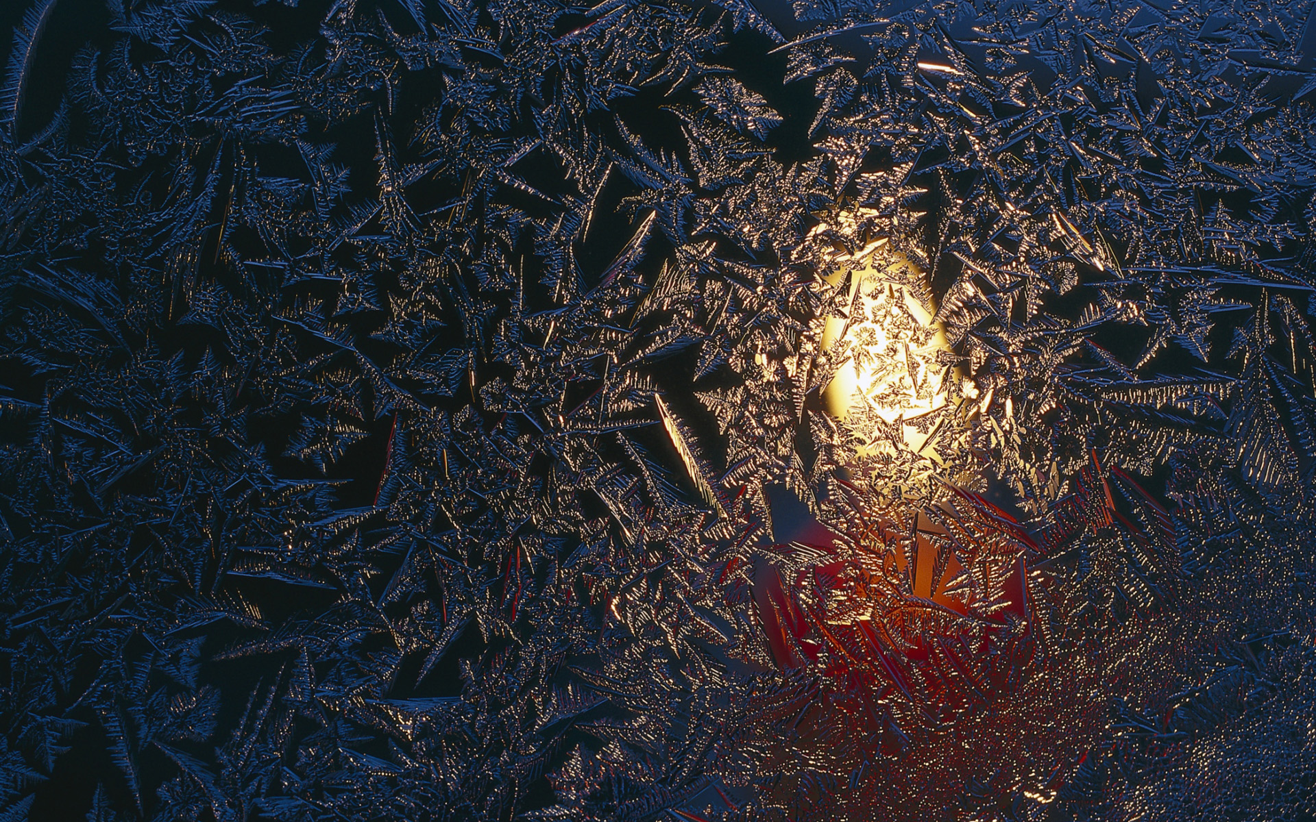 Winter Candle In Window - HD Wallpaper 