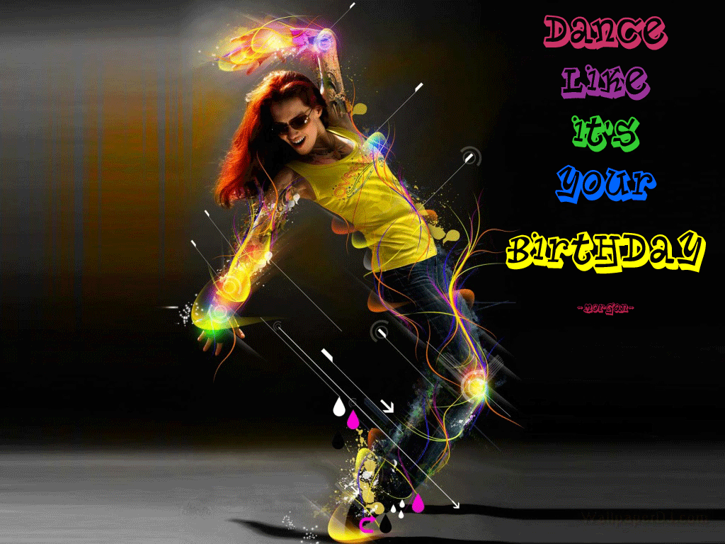 Birthday-dance - Zumba Woman Wallpaper Hd - HD Wallpaper 