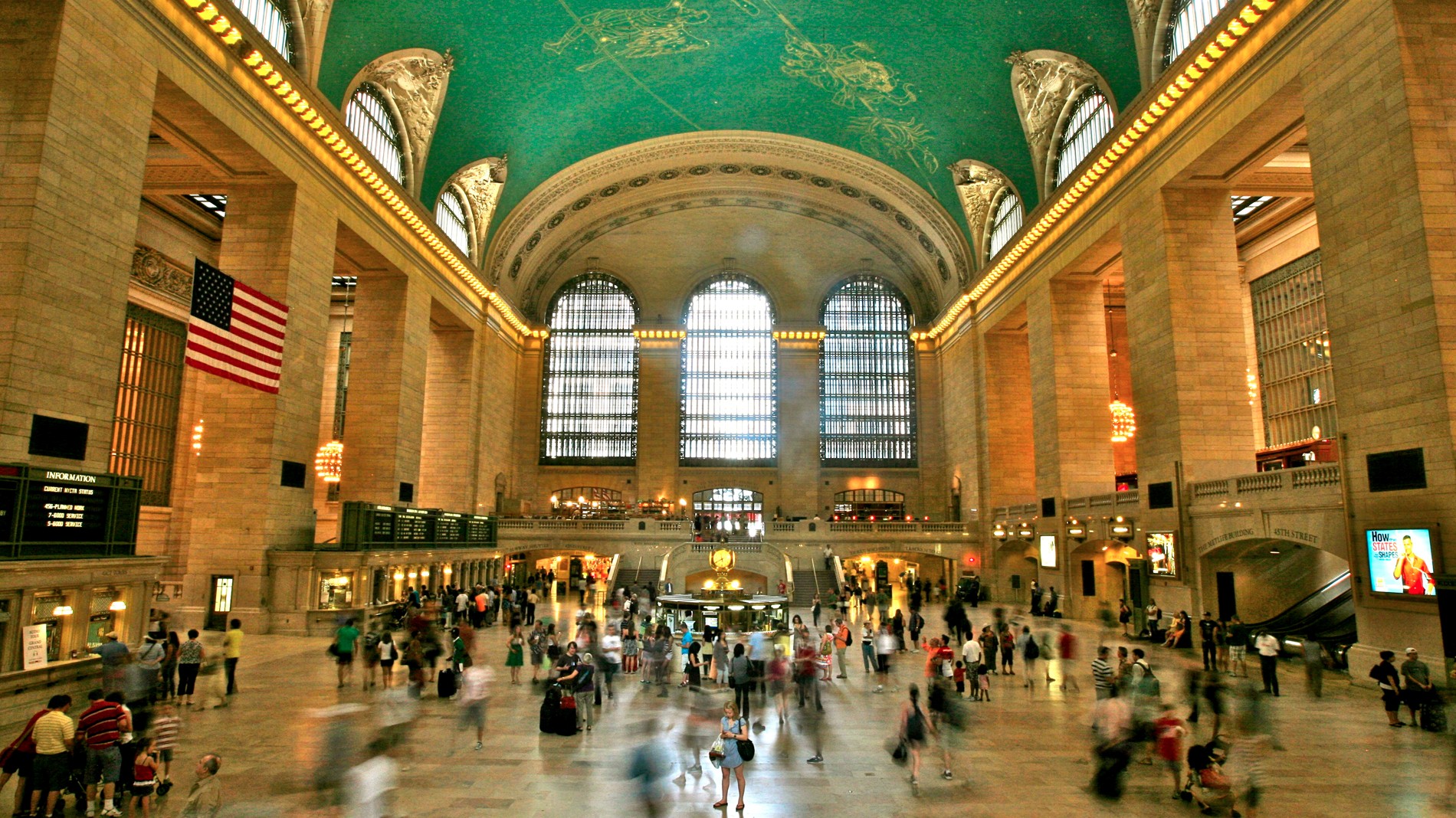 Grand Central Terminal In Ny United States Country - Grand Central Terminal - HD Wallpaper 