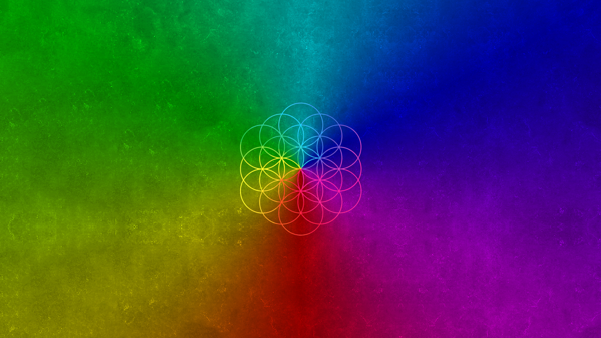 Coldplay Flower Of Life - HD Wallpaper 
