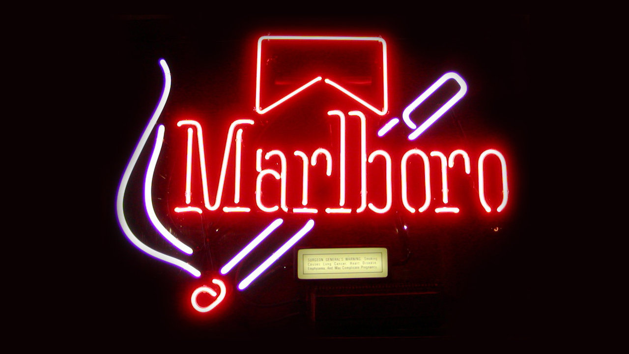 Marlboro Neon - HD Wallpaper 