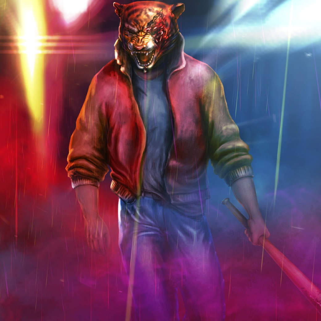Hotline Miami Tony Art - HD Wallpaper 
