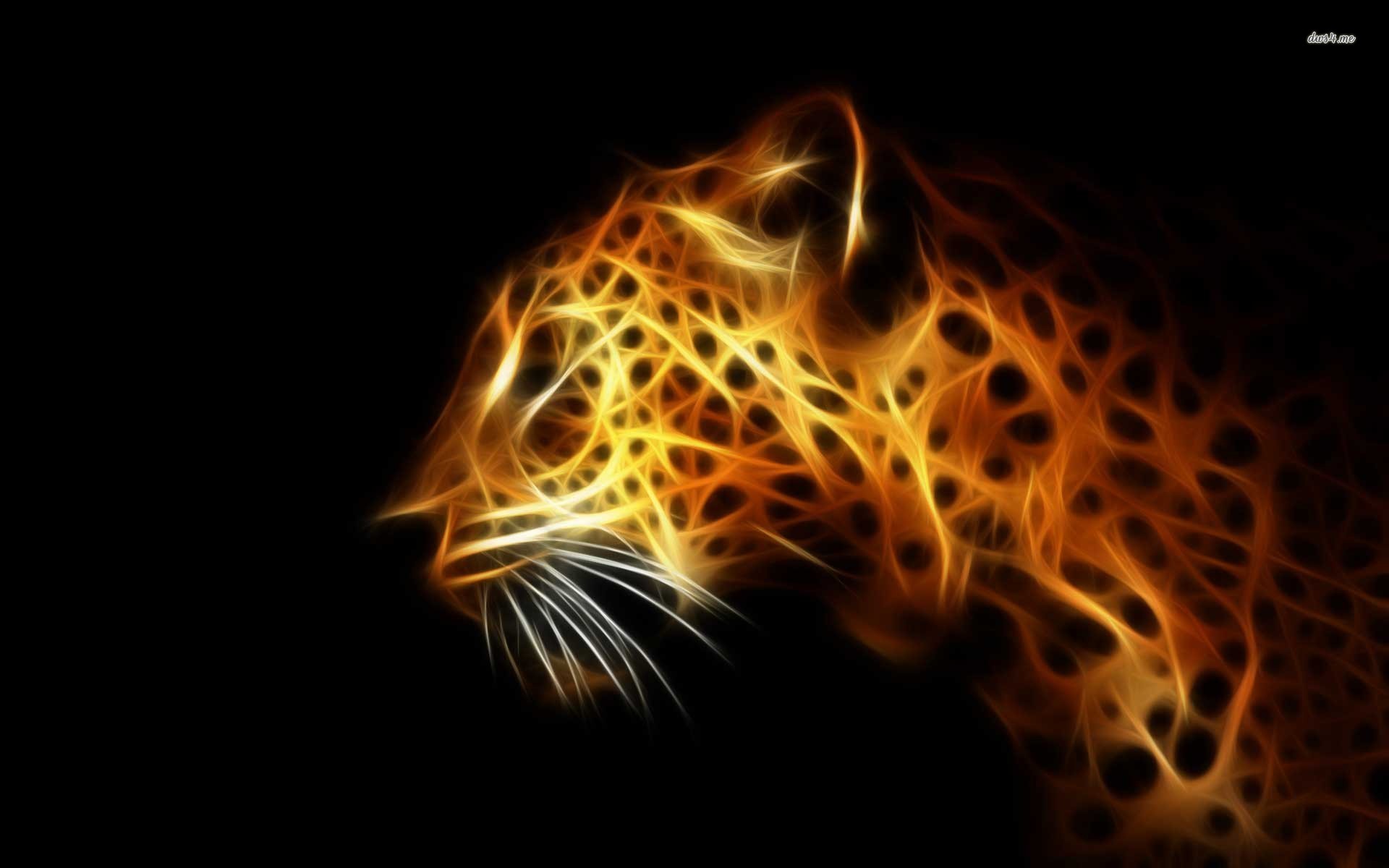 Leopard Digital Art - HD Wallpaper 
