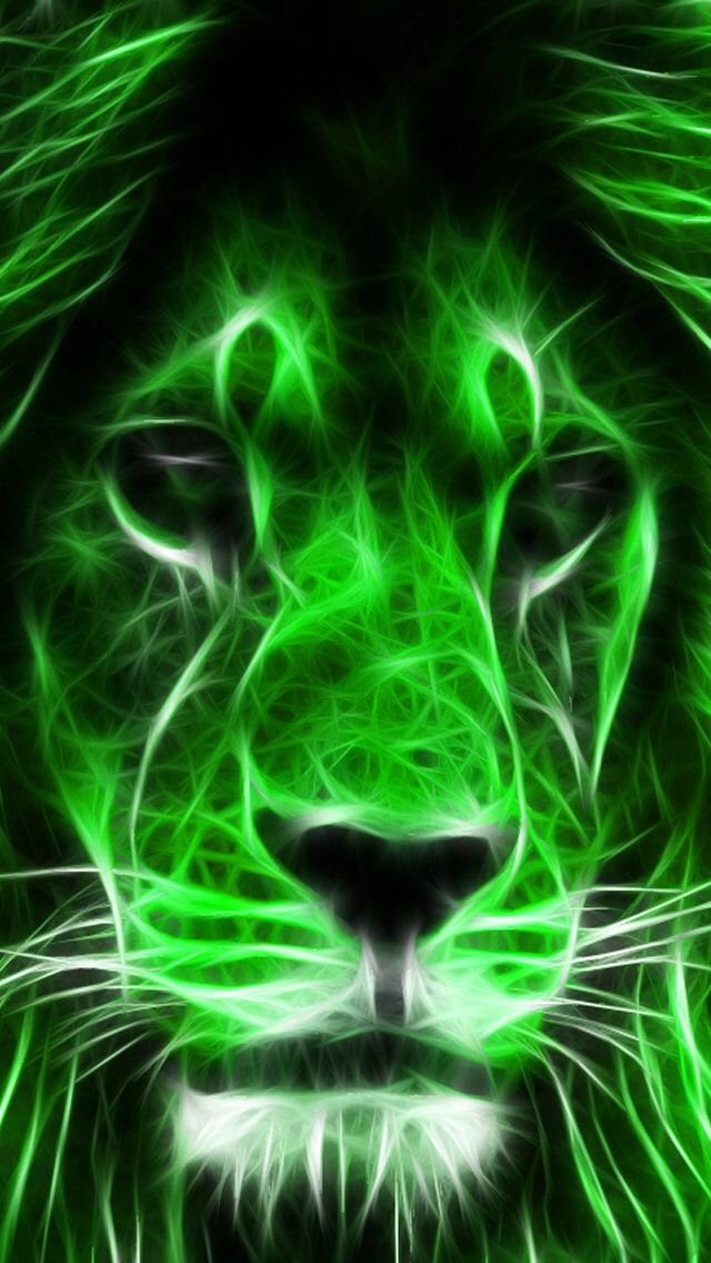 Green Lion Wallpaper Hd 640x1136 Wallpaper teahub.io