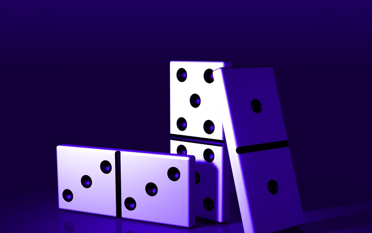 Wallpaper Bone, Shadow, Black, Game, Neon - Domino Facebook Cover - HD Wallpaper 