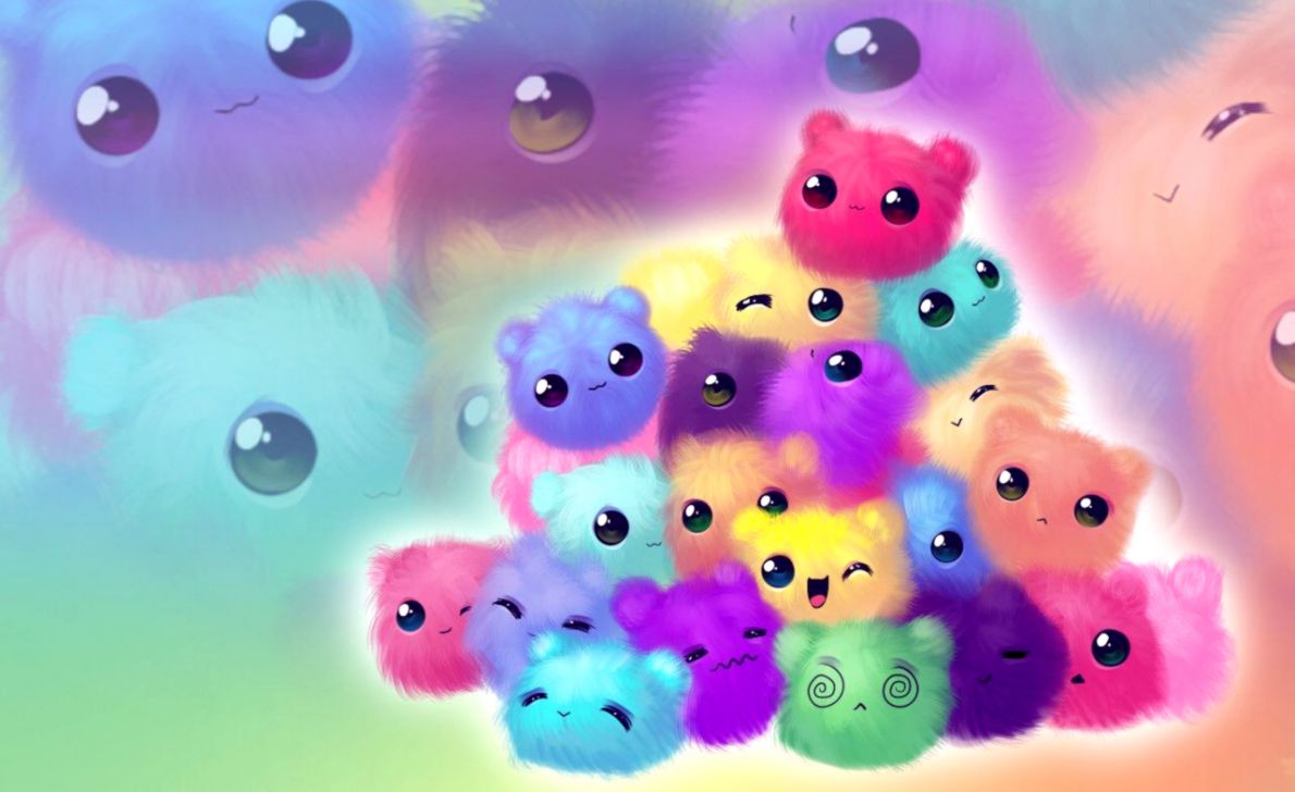 Cute Anime Animals Wallpaper Shared By Natalee Scalsys - Cute Anime Animal Wallpaper Hd - HD Wallpaper 