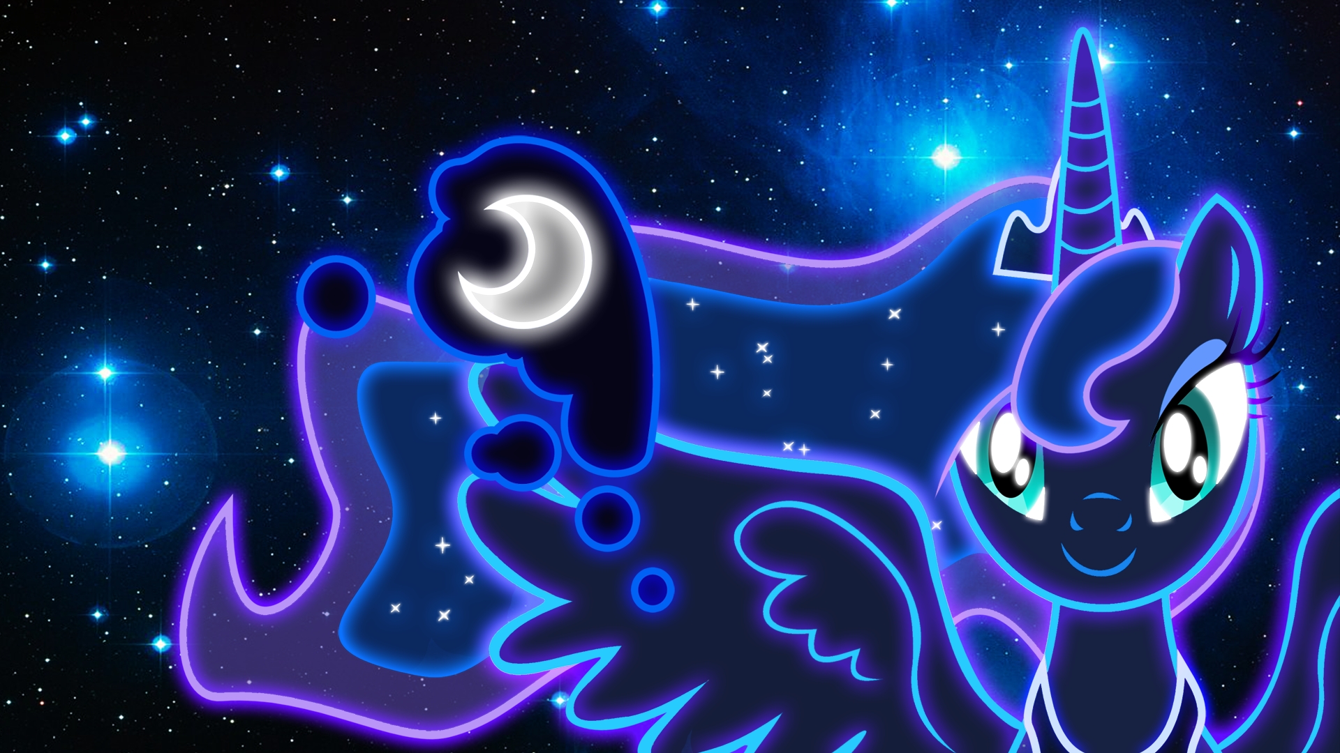 Mlp Wallpaper Neon - HD Wallpaper 