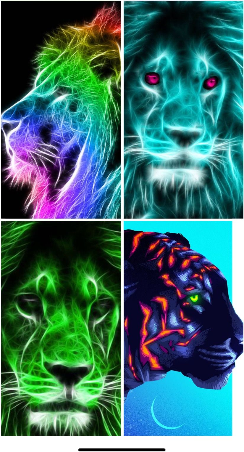 #neon #wallpapers #cool - Siberian Tiger - HD Wallpaper 