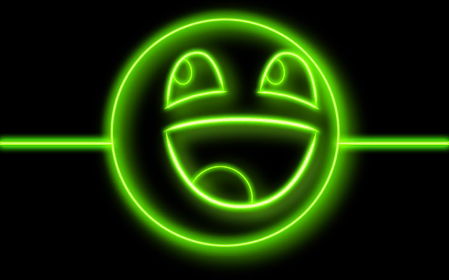 Cool Neon Green Background - HD Wallpaper 