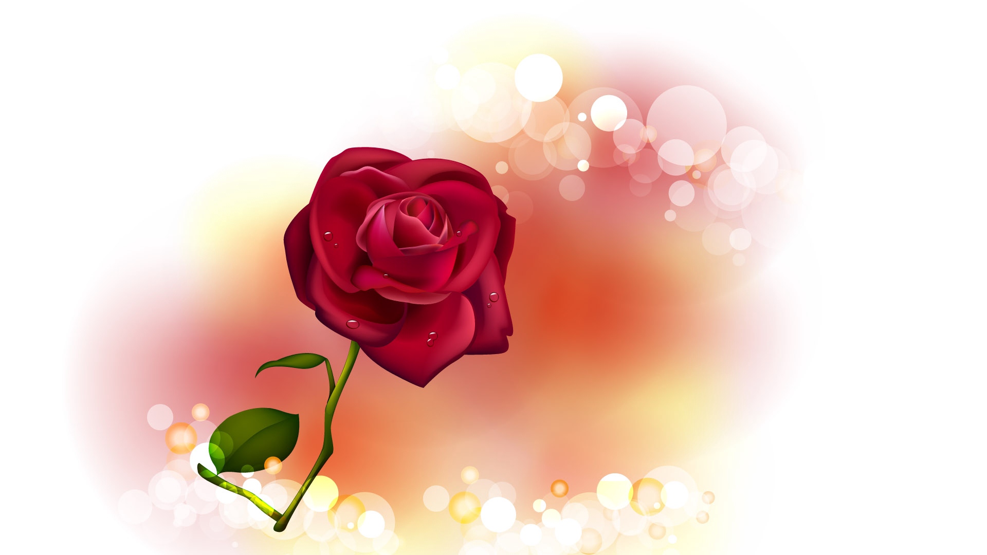 Wallpaper Rose, Flower, Glare, Light - Good Morning With Date - HD Wallpaper 