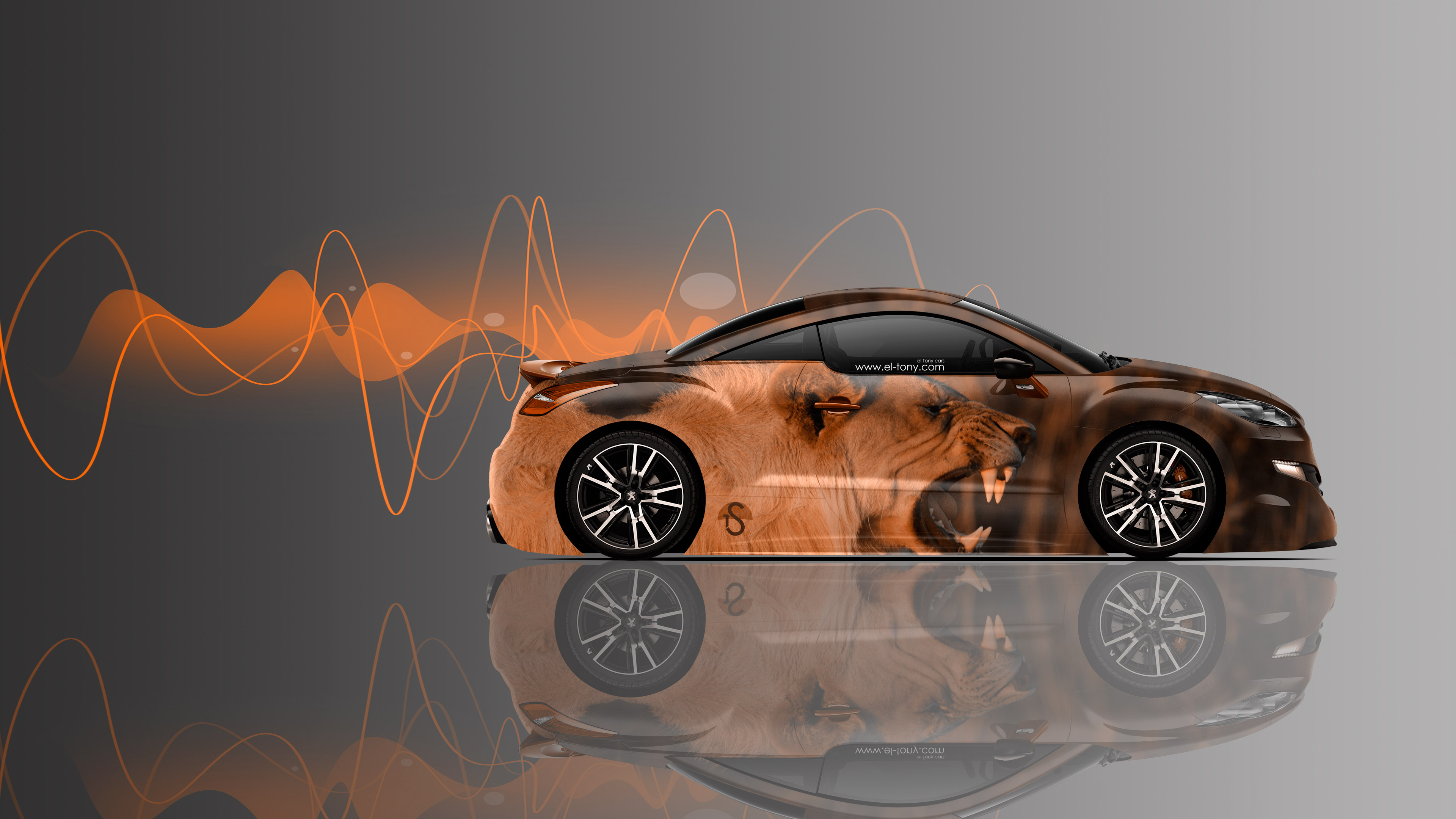 Peugeot Lion Art - HD Wallpaper 