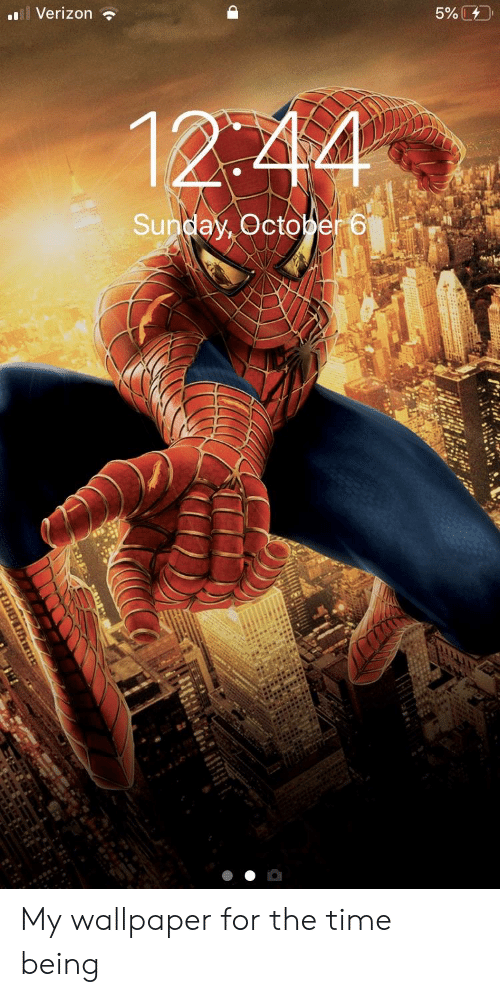 Verizon, Time, And Wallpaper - Spiderman Movie Poster - HD Wallpaper 