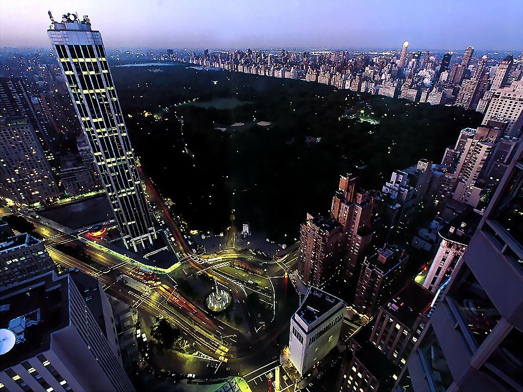 Manhattan Central Park From Above - Manhattan Central Park - HD Wallpaper 