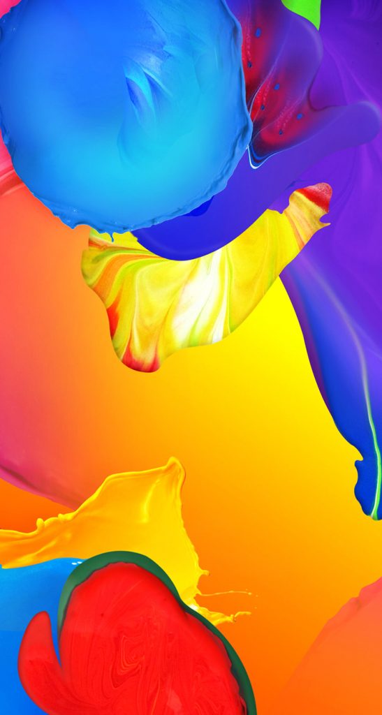 Color Abstract Art Iphone S Parallax Wallpaper Art - Balloon - HD Wallpaper 