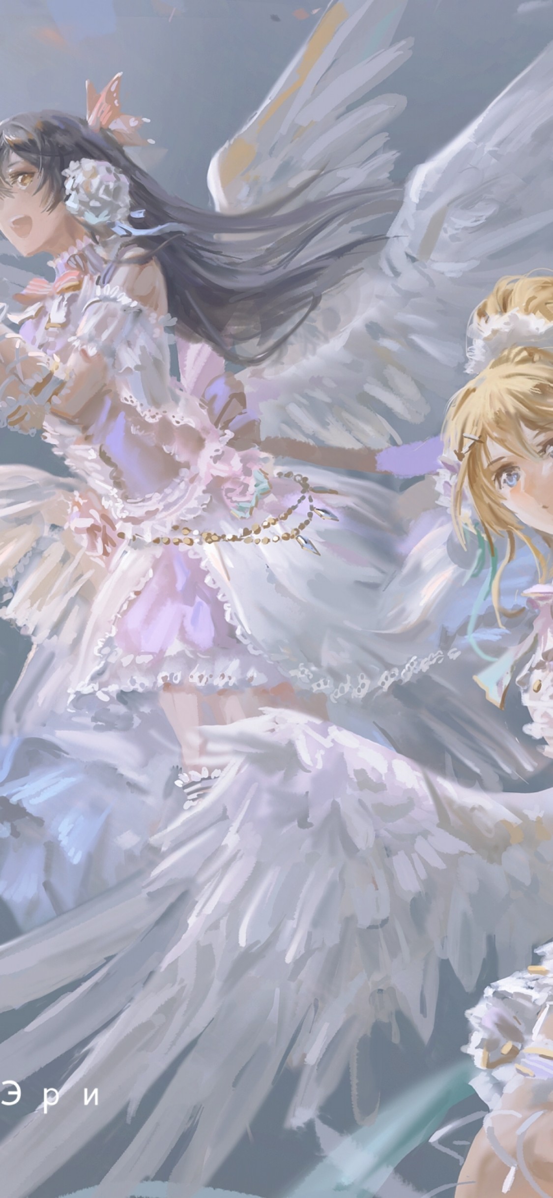 Love Live, Angels, Ayase Eri, Sonoda Umi, Nishikino - Love Live Angel - HD Wallpaper 